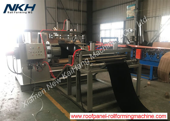 Metal Sheet 0.3 - 1.0 * 1250mm Steel Slitting Machine Line With Re-Coiler