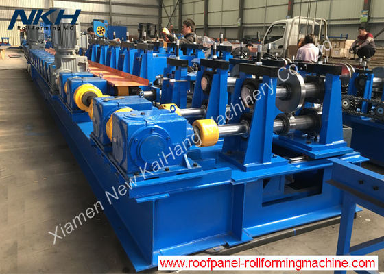 kopen Zware stalen frame rolvormen machine 5 mm dikte met versnellingsbak online manufacture