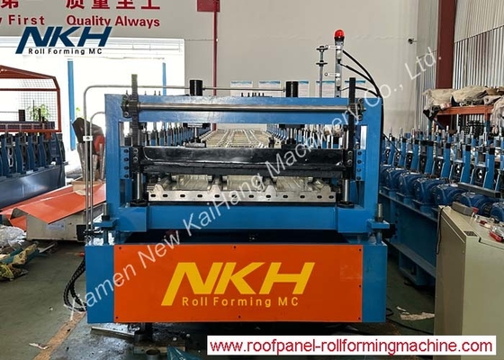 YX38-333-1000 Roof Panel Roll Forming Machine met stapelmachine Metal Roll Forming Machine Upgrade uw dak met onze hoge prestaties