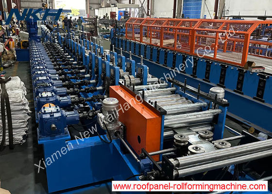 C-sectie Purlin Roll Forming Machine Automatisch wisselen Automatisch stapelen