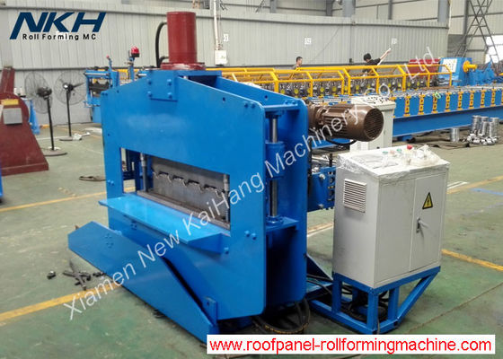 De blauwe Plooiende Machine van het Dakwerkblad, Hydraulische Krimpcomité Buigende Machine