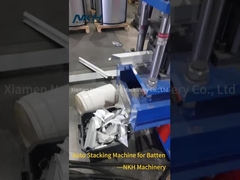 Automatische stapelmachine voor de battenmachine